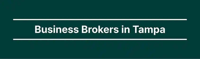 image of business brokers in tampa header