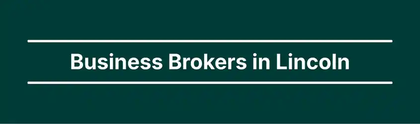 image of business brokers in lincoln header