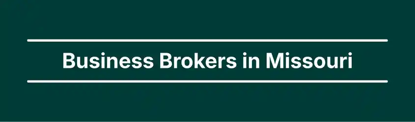 image of business brokers in missouri header