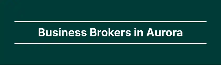 image of business brokers in aurora header