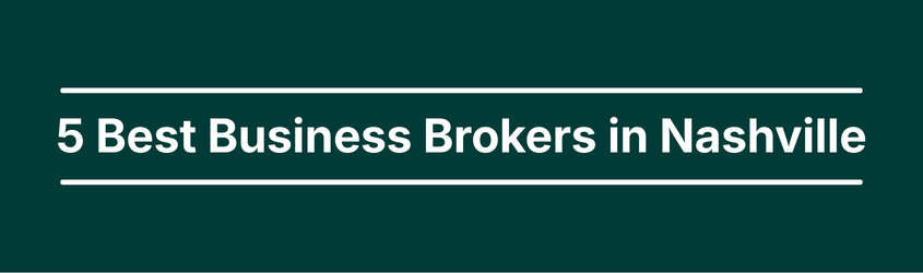 Hero image of 5 Best Business Brokers in Nashville